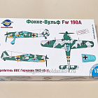 Alanger 49028 Истребитель ВС Германии Focke Wulf Fw 190A (1/72) (Q445-233) (Q445-233)