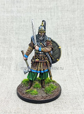 Миниатюра из олова Воевода Свенельд, 54 мм, Студия Большой полк - фото