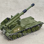 Гаубица 155 мм (металл, с механизмом стрельбы) Dinky Toys 1/43 (489-090) (489-090)