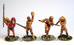 Сборные фигуры из пластика Голые фанатики (8) BLI Warlord (WG-CE-FAN-1) (WG-CE-FAN-1)