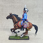 Миниатюра из олова Французский гусар 1800-1804 г., 54 мм, Студия Большой полк (ИЛ2378.12.03.54) (ИЛ2378.12.03.54)
