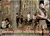 Фигурка из пластика Американские ополченцы в зимней форме, 1812 г. (1/72) Strelets - фото