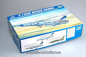 Сборная модель из пластика Самолет F - 100D «Супер Сейбр» 1:32 Трумпетер - фото
