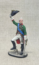 Миниатюра из олова А.В.Суворов, 54 мм, Студия Большой полк - фото