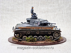 Диорама с T-III на подставке (1:35) Магазин Солдатики (Д35062) (Д35062)