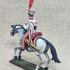 Миниатюра из олова Трубач гвардейских польских улан 1814 г., 54 мм, Студия Большой полк (ИЛ2379.12.03.54) (ИЛ2379.12.03.54)