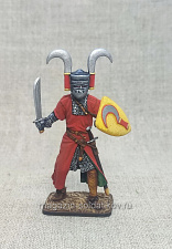 Миниатюра из олова Рыцарь-миннизингер, 54 мм, Студия Большой полк - фото