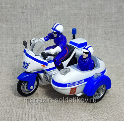 Полицейский мотоцикл с коляской 1/32 Технопарк (Q540-0091) (Q540-0091)