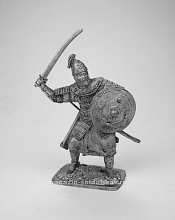Миниатюра из олова Монгольский воин XIII век, 54 мм EK Castings - фото