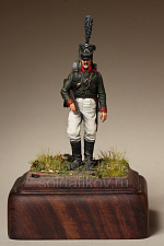 SM 5408 Рядовой Восточно-Прусского егерского батальона 1808-1813, 54 мм, SOGA miniatures