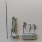 Сборная миниатюра из смолы Знаменосец 28 мм, Аванпост