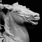 Бюст из смолы Бюст «Неистовый Конь, 1870е годы» (всадник на коне) 1/9, HIMINI