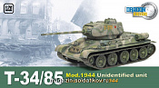 Сборная модель из пластика Д Танк в сборе. Т-34/85 мод.1944г (1/72) Dragon - фото
