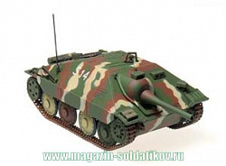 Масштабная модель в сборе и окраске Танк Hetzer (FLAMM) 17. SS PD, Alsace, January 1945, Panzerstahl (88037) (88037)