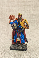 Король Тироль фон Шоттен, XIII в, 54 мм, Студия Большой полк - фото