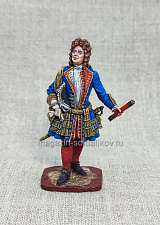 Миниатюра из олова В ожидании императора, 54 мм, Студия Большой полк - фото
