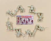 Солдатики из пластика Набор «Ландскнехты» (фисташковый цвет), 1/32 Инженеръ Басевичъ для Chintoys - фото