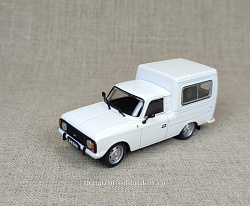 ИЖ-27156 1988—2001 гг.; белый, Автолегенды СССР №076 (АС076) (АС076)