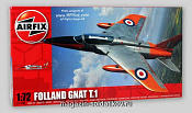 Сборная модель из пластика А Самолет FOLLAND GNAT (1/72) Airfix - фото