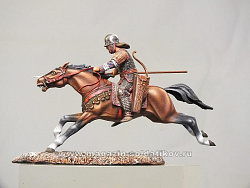 Сборная фигура из металла Scythian Warrior 5 c.b., 54 мм, Alive history miniatures