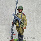 Наводчик ПТРД младший сержант пехоты РККА, 1943-45 гг, Красный фронт, 54 мм (КФ-010) (КФ-010)