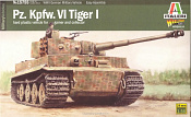 15755 ИТ Танк Pz.Kpfw. Vi Tiger I, 28 мм, Italeri