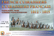 Солдатики из пластика French Cuirassiers Napoleonic Wars 1812-15, 1/72, Legio - фото