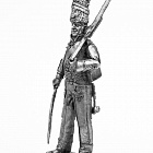 Миниатюра из олова 740 РТ Гусар полка Гранада, 1809 год, 54 мм, Ратник