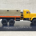 КрАЗ - 255Б с тентом желто-оранжевый, 1/72 (Q208-135) (Q208-135)
