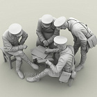 Сборная фигура из смолы Совещание генералов и командиров РККА. 1941, SOGA miniatures (SOGA-22) (SOGA-22 )