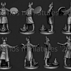 Сборная миниатюра из смолы Шаман, 54 мм, Chronos miniatures (CHM-54189(M)) (CHM-54189(M))