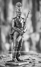 Миниатюра из олова 649 РТ Рядовой баварских шеволежеров 1806 год, 54 мм, Ратник - фото