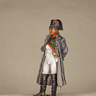 Миниатюра в росписи Император Наполеон I Бонапарт. Франция, 1805-15 гг., Сибирский партизан. (СП233) (СП233)
