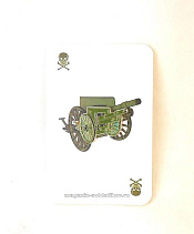 Значок «Пушка» War and Pins - фото