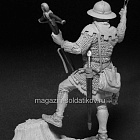 Сборная миниатюра из смолы Арбалетчик, XIV век, 75 мм, TRILOKA MINIATURES (TLK-75-011) (TLK-75-011)
