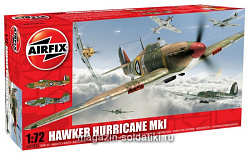 Сборная модель из пластика А Самолет HAWKER HURRICANE (1/72) Airfix (2082) (2082)