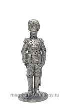 Миниатюра из олова Обер-офицер гвардейских пехотных полков. 1848 г. Россия, 54 мм, EK Castings - фото