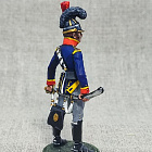Миниатюра из олова Португальский драгун, 1812 г., 54 мм, Студия Большой полк (ИЛ1358.12.24.54) (ИЛ1358.12.24.54)