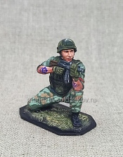 Миниатюра из олова Боец СВО, 54 мм, Студия Большой полк - фото