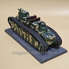 Char FCM 2C 51-й танковый батальон, Франция, 1939 год, 1/43 (QGM-121) (QGM-121)