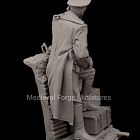 Сборная миниатюра из смолы Русский офицер 75 мм (1:24) Medieval Forge Miniatures (C-75-113) (C-75-113)