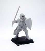 AWFM02 Рыцарь с мечом, 28 мм, Absolut wargames