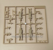Японские танкисты (набор из 4 фигурок на литнике) 1/35 FineMolds. Фигуры - фото