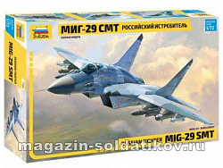 Сборная модель из пластика Российский истребитель «МИГ-29 СМТ» (1/72) Звезда