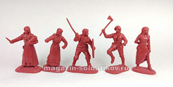 Солдатики из пластика Девы Войны (темно-красный цвет) 1:32 Хобби Бункер