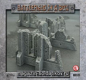 Ruined Walls (15mm) Flames of War. Аксессуары - фото