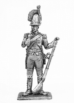 Миниатюра из олова 655 РТ Рядовой шведского гренадерского полка 1808-17 гг., Ратник