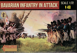 Bavarian Infantry in Attack (1/72) Strelets (227) (227)