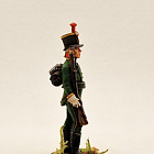 Миниатюра из олова Унтер-офицер Лейб-гвардии Егерского батальона,1802-04 гг. 54 мм, Студия Большой полк