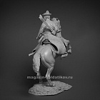 Сборная миниатюра из смолы Японский традиционный конный лучник, 75 мм, Altores studio,